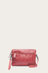 The Frye Company Melissa Crossbody Wristlet In Burgundy