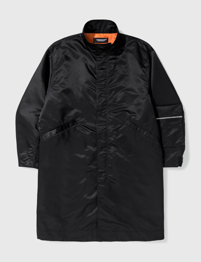 Undercover Nylon Coat In Black