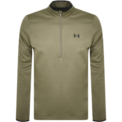 Under Armour Half Zip Sweatshirt Green