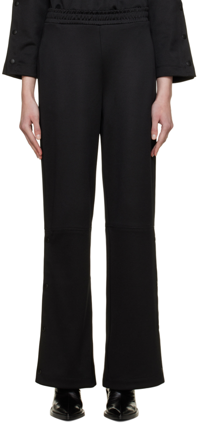 Max Mara Black Umes Lounge Trousers In 002 Black