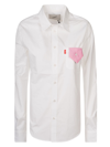 Coperni Tie-detail Shirt In Optic White