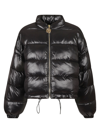 Patou Short Puffer Jacket In Black