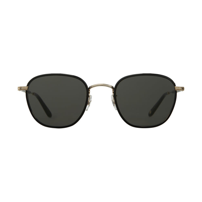 Garrett Leight Sunglasses In Nero/grigio