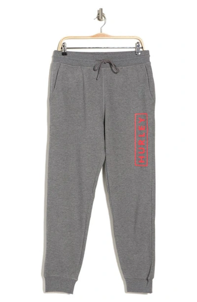 Hurley Cvc Fleece Joggers In Charcoal