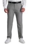 Kenneth Cole Reaction Slim Fit Premium Stretch Pants In Light Grey