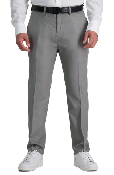 Kenneth Cole Reaction Slim Fit Premium Stretch Pants In Light Grey