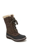 Jambu Siberia Waterproof Faux Fur Lined Boot In Brown