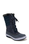 Jambu Siberia Waterproof Faux Fur Lined Boot In Navy