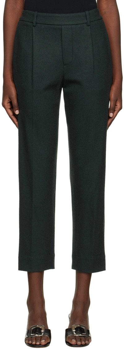 Vince Green Cozy Trousers In Azure Onyx-971azo