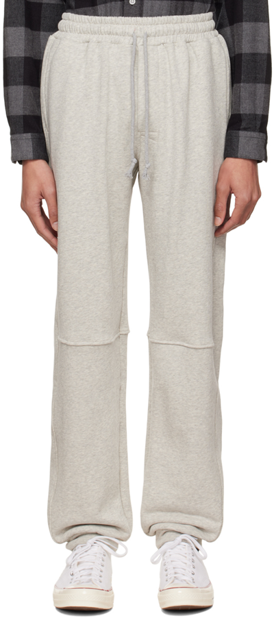 Maryam Nassir Zadeh Gray Pisco Lounge Pants In 1117 Alum