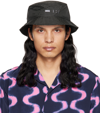 MCQ BY ALEXANDER MCQUEEN BLACK IC0 BUCKET HAT