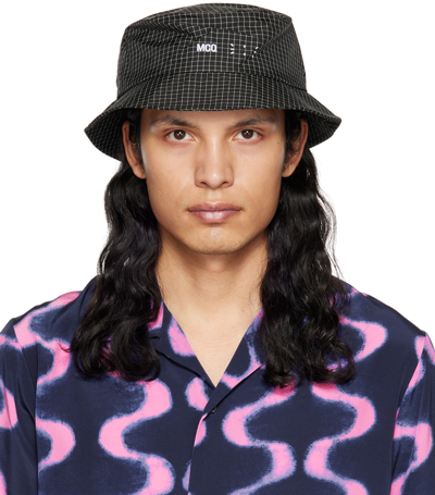 Mcq By Alexander Mcqueen Black Ic0 Bucket Hat In 1000 Black