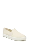 Vince Blair Leather Slip-on Sneakers In Milk