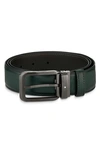 MONTBLANC PIN BUCKLE LEATHER BELT