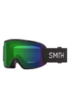 Smith Squad 180mm Chromapop™ Snow Goggles In Black / Green Mirror