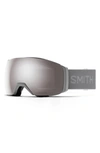 Smith I/o Mag™ 185mm Snow Goggles In Cloudgrey / Chromapop Platinum