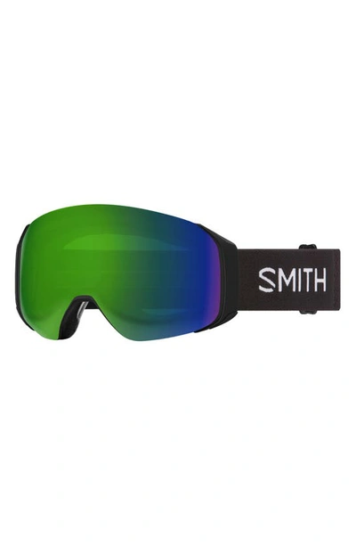 Smith 4d Mag™ 154mm Snow Goggles In Black / Green Mirror