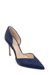 Jewel Badgley Mischka Women's Grace Evening Pump Women's Shoes In Blue