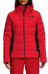The North Face Army 700 Fill Power Down Jacket In Red/ Black