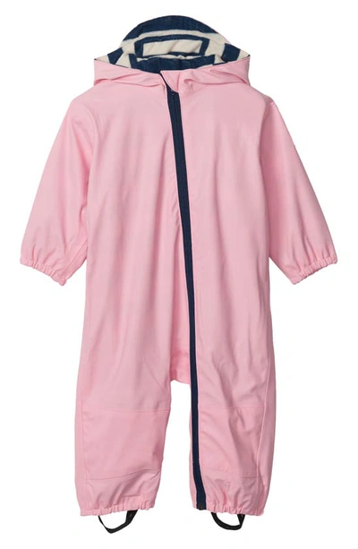 Hatley Babies' Girls Pink Waterproof Rainsuit In Medium Pink