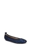 Yosi Samra Kids' Miss Samra Ballet Flat In Navy