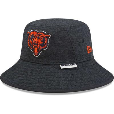 New Era Heather Navy Chicago Bears Bucket Hat