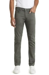 Ag Tellis Slim Five Pocket Pants In Armory Green