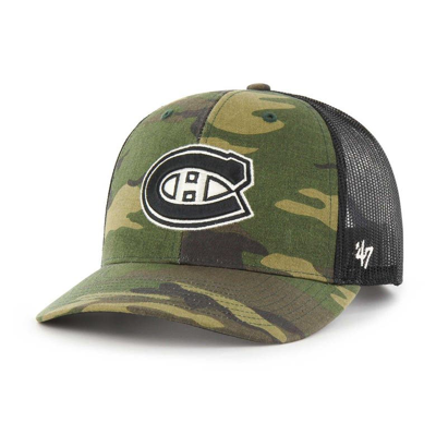 47 ' Camo/black Montreal Canadiens Trucker Snapback Hat | ModeSens