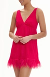 Rya Collection Jasmine Chemise In Red