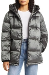 Sam Edelman Short Puffer Jacket In Loden