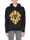VERSACE JEANS COUTURE VERSACE JEANS LOGO HOODIE