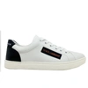 DOLCE & GABBANA LOGO LEATHER SNEAKERS
