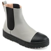 Journee Collection Collection Women's Tru Comfort Foam Jenie Bootie In Grey