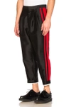 HAIDER ACKERMANN HAIDER ACKERMANN DROPPED CROTCH TROUSERS IN BLACK,173 3402 132 099