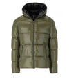 SAVE THE DUCK SAVE THE DUCK  EDGARD GREEN HOODED PADDED JACKET