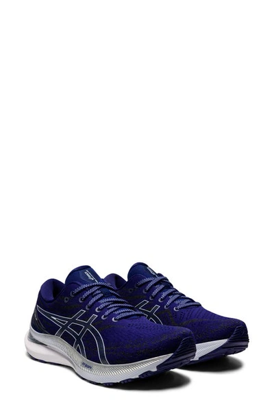 Asics Gel Kayano 28 Mk Running Shoe In Dive Blue/ Soft Sky