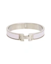HERMES HERMES PALLADIUM CLIC CLAC H BANGLE (AUTHENTIC PRE-OWNED)