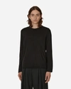 Comme Des Garcons Black Asymmetric Pullover In Black