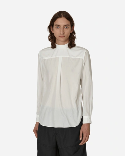 Comme Des Garcons Black Back To Front Shirt In White