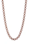 Nordstrom Bold Chain Necklace In Chocolate