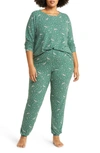 Bp. Comfy Pajamas In Green Hunter Winter Night