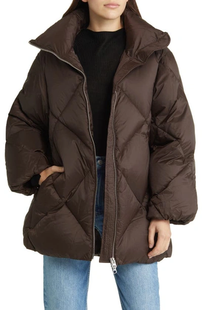 Other Stories Down Puffer Jacket In Brown ModeSens