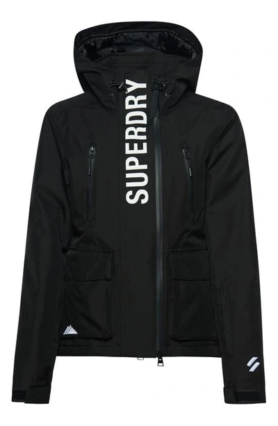 Superdry Women's Sport Ski Rescue Jacket Black ModeSens