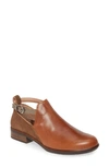 Naot Kamsin Colorblock Bootie In Maple/ Antique/ Pewter Leather