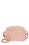 Ugg Janey Ii Suede Crossbody Bag In Pink