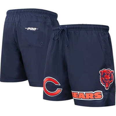 Pro Standard Navy Chicago Bears Woven Shorts
