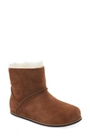 Rag & Bone Bailey Faux Shearling Lined Boot In Chestnut Suede