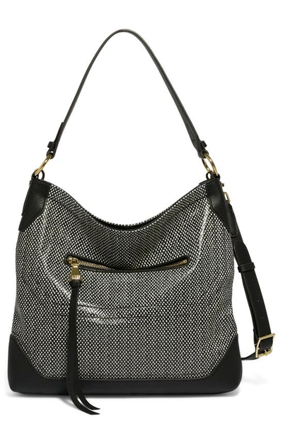 Aimee Kestenberg Bandit Convertible Hobo Bag In Dotted Lizard