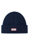 Hunter Play Essential Cuff Beanie In Valtameri Blue