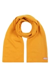 Hunter Play Essential Recycled Polyester Blend Scarf In Nomad Orange